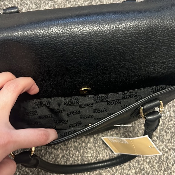 Michael Kors Large Satchel Bag with Crossbody Strap - Picture 4 of 4